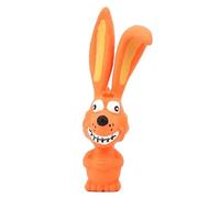 Standing Stick Soft Rubber Dog Chew Toy - High Flexibility Squeaky Toy with Built-In Sound Device | Perfect for Puppy Teething and Interactive Play, Toy for Dogs to Keep Them Engaged and Entertained