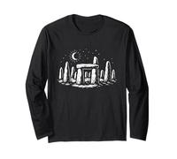 Standing Stones, Stone Circles, Equinox, Wiccan Druid Wicca Long Sleeve T-Shirt