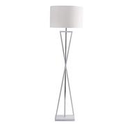 Standing Tall Lamps Iron Floor Lamp Fabric Lampshade Standing Reading Lamp Floor Light For Living Rooms Bedroom Office Standing Lamp Reading Light