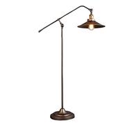 Standing Tall Lamps Wrought Iron Floor Lamp Adjustable Boom Arm And Head American Industrial Floor Light For Bedroom Living Room Reading Light