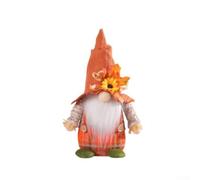 Standing Thanksgiving Gnome Decor 28cm Harvest Plush(A)