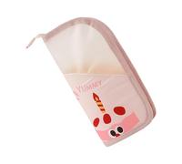 Standing Toiletry Bag for Travel | Waterproof Portable | Lightweight Makeup Organizer | For Toothbrush, Bathroom, Travel, Hotel, Home, Outdoor, Short Stays, Camping, Gym, Pink, Se référer à la