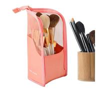 Standing Toiletry Bag Multiple Compartments Cosmetic Organizer Pouch