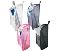 Standing Toiletry Bag, Portable Lightweight Travel Toiletry Bag, EVA Mesh Standing Makeup Bag, Foldable Clear Hanging for Travel, Going Out (4PCS)