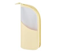 Standing Toiletry Bag - Waterproof Multifunctional Cosmetic | Standing Toiletry Bag for On the Go - Suitable for Hotel, Business Trip, Toothbrush, Soap, Facial Cleanser and Lotion, yellow