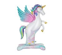 Standing Unicorn Foil Balloon 3D Standing Large Unicorn Balloon Unicorn Balloon Children Girl Birthday Party Decoration