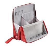 Standing Up Makeup Bag, Multi-Purpose Large Capacity Oxford Cloth Standing Makeup Bag, Portable Waterproof Toiletry Bag with Compartments