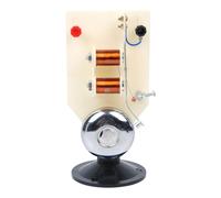 Standing Up Metal Electric Bells Model Electromagnetic Experiment Apparatus Physics Teaching Tool for Student Teacher Vertical Electric Toll Set