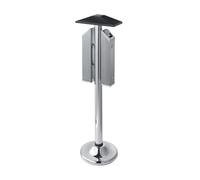 Standing Vertical Double Cigarette Butt Column Ash Column Hotel Stainless Steel Cigarette Butt Collection Bucket Cigarette Butt Holder