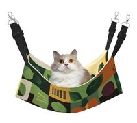 Standing White Radish Printed Pet Hammock - Sleeping Hammock For Cats, Rabbits, Ferrets, Puppies, Small Animals