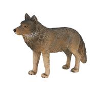 MOJO - Timber Wolf Standing Hand-Painted Toy Figure Woodland Collection Tr