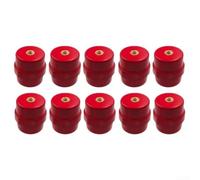 Standoff Insulator SM25 M8 High Voltage Red 10pcs(SM25(M8)) | SM20 for m6 thread, red polyester body, high dielectric strength, prevents short circuits, control panel use
