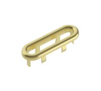 Standon Brushed Brass Effect Plastic Basin Overflow Trim