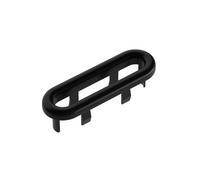 Standon Matt Black Plastic Basin Overflow Trim
