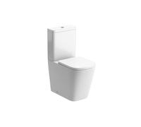 Standon White Closed Back Toilet Set With Soft Close Seat & Close Coupled Cistern