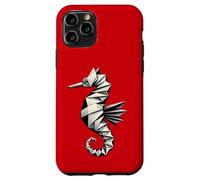 Standout Origami Seahorse Design - Vibrant Ocean Art Case for iPhone 11 Pro