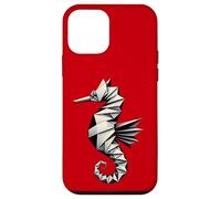 Standout Origami Seahorse Design - Vibrant Ocean Art Case for iPhone 12 mini