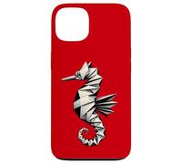 Standout Origami Seahorse Design - Vibrant Ocean Art Case for iPhone 13