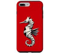 Standout Origami Seahorse Design - Vibrant Ocean Art Case for iPhone 7 Plus/8 Plus