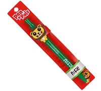 Stands Out, Supplying Outstanding Gifts Alfie Boys Personalised Dark Green Retractable Pen With a Fun Lion Character With Blue Ink