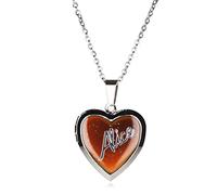 Stands Out, Supplying Outstanding Gifts Alice Girls Personalised Name Heart Shaped Mood Locket Pendant Kids Necklace