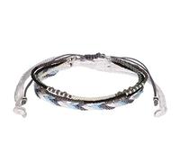 Stands Out, Supplying Outstanding Gifts Aloha Girls Womens Multicoloured Zig Zag Stacker Bracelet Band Beads Festival Multi Layer Stack Jewellery