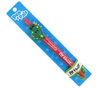 Stands Out, Supplying Outstanding Gifts Arthur Boys Personalised Red Retractable Pen With a Fun Dinosaur Character With Blue Ink