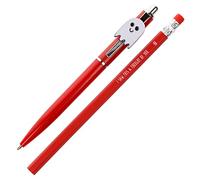 Stands Out, Supplying Outstanding Gifts Cute Ghost Pen and Pencil Set Kids Charm Topper School Stationary Kits Gift