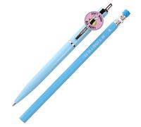Stands Out, Supplying Outstanding Gifts Don’t Worry Bee Happy Pen and Pencil Set Kids Charm Topper School Stationary Kits Gift