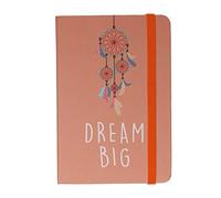Stands Out, Supplying Outstanding Gifts Dream Big Dreamcatcher A6 Hardback Ruled Notebook