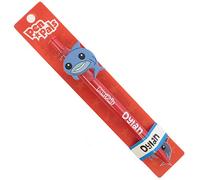 Stands Out, Supplying Outstanding Gifts Dylan Boys Personalised Red Retractable Pen With a Fun Shark Character With Blue Ink