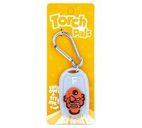 Stands Out, Supplying Outstanding Gifts F Letter Initial Nemo Kids Pale Blue Novelty Personalised Mini LED Toy Torch Carabiner Clip