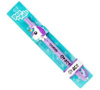 Stands Out, Supplying Outstanding Gifts Grace Girls Personalised Lilac Retractable Pen With a Fun Unicorn Character With Blue Ink