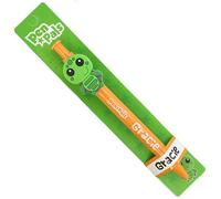 Stands Out, Supplying Outstanding Gifts Gracie Girls Personalised Orange Retractable Pen With a Fun Turtle Character With Blue Ink