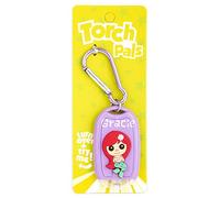 Stands Out, Supplying Outstanding Gifts Gracie Name Mermaid Girls Purple Novelty Personalised Mini LED Toy Torch Carabiner Clip