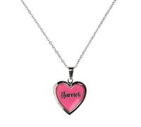 Stands Out, Supplying Outstanding Gifts Harriet Personalised Heart Shaped Glow In The Dark Locket Pink Name Pendant Kids Necklace