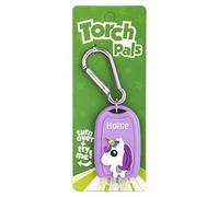 Stands Out, Supplying Outstanding Gifts Hollie Name Unicorn Girls Purple Novelty Personalised Mini LED Toy Torch Carabiner Clip