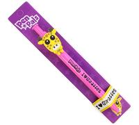 Stands Out, Supplying Outstanding Gifts I Heart Giraffes Kids Personalised Pink Retractable Pen With a Fun Giraffe Character With Blue Ink