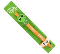Stands Out, Supplying Outstanding Gifts Josh Boys Personalised Orange Retractable Pen With a Fun Turtle Character With Blue Ink