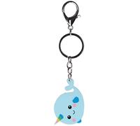 Stands Out, Supplying Outstanding Gifts Narwhal Rainbow Cute Novelty Keyring Bag Tag Charm