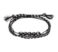 Stands Out, Supplying Outstanding Gifts Ollie Personalised Boys Friendship Bracelet Black Name Alphabet Beads