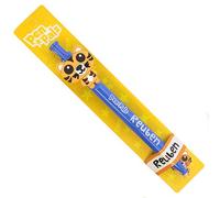 Stands Out, Supplying Outstanding Gifts Reuben Boys Personalised Blue Retractable Pen With a Fun Tiger Character With Blue Ink