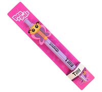 Stands Out, Supplying Outstanding Gifts Tilly Girls Personalised Lilac Retractable Pen With a Fun Butterfly Character With Blue Ink
