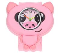 Stands Out, Supplying Outstanding Gifts Wacky Watch Pig Animal Design Slapwatch Fast Fit Kids Childrens Silicone Watch Band Learn to Tell The Time Unisex Instant Fit Any Size