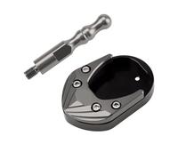 Stands Pad Modification Accessories Suitable For Victoria 250 Motorcycle Modified Side Tripod Enlarged Base Support Large Area Anti-slip Pad(GREY)