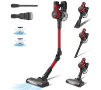 Stanew Wireless Vacuum Cleaner, 33Kpa Wireless Electric Scoop, 320W Foldable, 40 min autonomy, LED, suitable for carpets, cars, sofas, etc.
