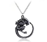 STANG Alien Alien Necklace Personality Fashion Wild Alien Predator Pendant Necklace Creative Retro Jewelry