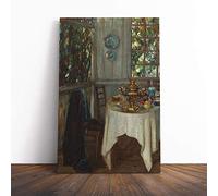 Stanislav Zhukovsky Mounted and Stretched Box Frame Picture Canvas Print | Gallery Wrapped 30mm Frame Wall Art | 24x16 inches | Ready to Hang | Contemporary Picture | Living Room Bedroom Lounge Office
