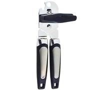 STANK Tin Opener Manual, Heavy Duty 3in1 Can Opener with Non-Slip Handle, Multifunctional Stainless Steel Bottle Opener, Tin Cutter for Arthritic Hands, Perfect Kitchen Tool for Elderly, Camping, Chef