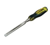 STANLEY 6mm Thru Tang Chisel with Bevel Edge and Strike Cap, 0-16-251